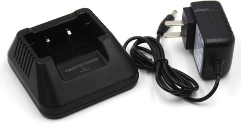 (2-Pack) Li-ion Battery Desktop Charger for Baofeng UV-5R UV-5RA UV-5RB UV-5RC UV-5RD UV-5RE UV-5RePlus TYT TH-F8 Two Way Radio in Saudi Arabia