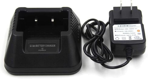 (2-Pack) Li-ion Battery Desktop Charger for Baofeng UV-5R UV-5RA UV-5RB UV-5RC UV-5RD UV-5RE UV-5RePlus TYT TH-F8 Two Way Radio in Saudi Arabia