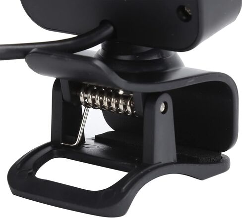 01 02 015 PC Camera, Small Angle Adjustable Portable Webcam Plug and Play with 3.5mm Audio Port for Online Teaching for Video Conferencing in Saudi Arabia