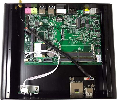 KINGDEL NC860 Mini Desktop Computer, Fanless Mini PC, i7 10th Gen. CPU, 16GB DDR4 RAM, 256GB NVMe SSD, 4K: 4096x2304, HD Port, DP, WiFi+BT, Silent Working in Saudi Arabia