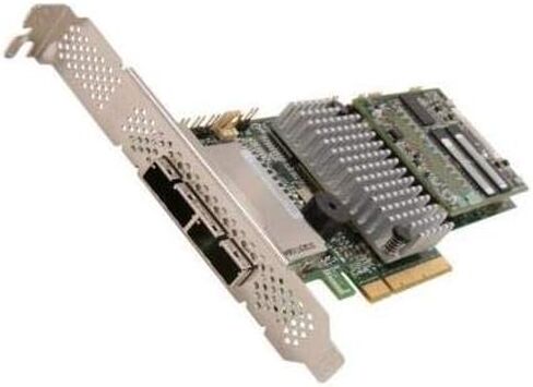 LSI Logic MegaRAID 9285-8e وحدة تحكم SAS RAID ذات 8 منافذ. ميجاريد 9285-8E RAID SAS 1 جيجابايت PCIE 2.0 1333 ميجا هرتز SFF-8088 SAS-R. SCSI المرفق التسلسلي (SAS)، Serial ATA/600 - PCI Express 2.0 x8 - بطاقة التوصيل - دعم RAID - 0، 1، 5، 6، 10، 50، 60 مستو in Kuwait