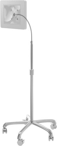 CTA Digital Digital Gooseneck Floor Stand Rolling Gooseneck Floor Stand w/Adjustable Height & VESA Tablet Case Holder for Apple iPad, Samsung Galaxy & VESA Compatible Cases - (ADD-HFSGNV) in Saudi Arabia