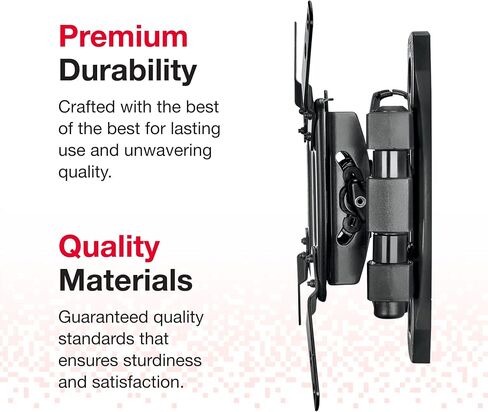 Rocketfish Full-Motion TV Wall Mount - Works with Most 19"-39" LCD TVs - Black in Kuwait