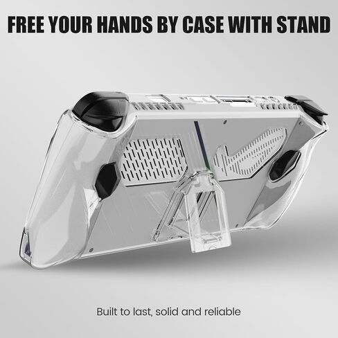 ملحق HONJOMIN 3 في 1 لجهاز ASUS ROG Ally - [حافظة واقية بمسند + 2 واقي شاشة + 4 واقيات لعصا التحكم]، زجاج مقسى، شفاف فائق الدقة، مضاد للخدش، مضاد لبصمات الأصابع in Kuwait