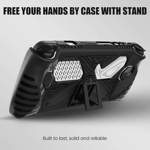 ملحق HONJOMIN 3 في 1 لجهاز ASUS ROG Ally - [حافظة واقية بمسند + 2 واقي شاشة + 4 واقيات لعصا التحكم]، زجاج مقسى، شفاف فائق الدقة، مضاد للخدش، مضاد لبصمات الأصابع in Kuwait