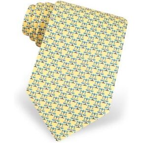 100% Silk Yellow Legal Scales of Justice Lawyer Neck Tie Necktie Neckwear in Kuwait