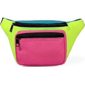 MIAIULIA 80s Neon Waist Fanny Pack for 80s Costumes,Festival Travel Party #Other in Kuwait