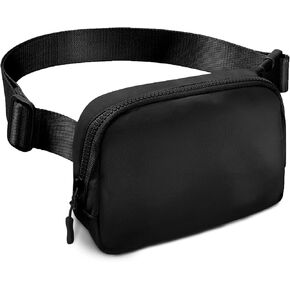 حقيبة حزام مايفانسي للنساء باللون الأسود من فاني حزم حقائب كروس مع حزام قابل للتعديل للجري أثناء السفر ومقاومة للماء in Kuwait