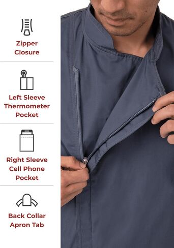 Chef Works Men's Hartford Chef Coat in Saudi Arabia
