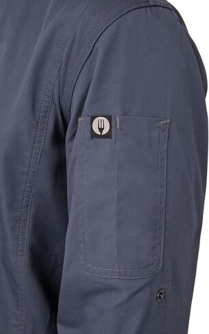 Chef Works Men's Hartford Chef Coat in Saudi Arabia