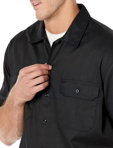 Amazon Essentials Men's Short-Sleeve Stain and Wrinkle-Resistant Work Shirt in Saudi Arabia