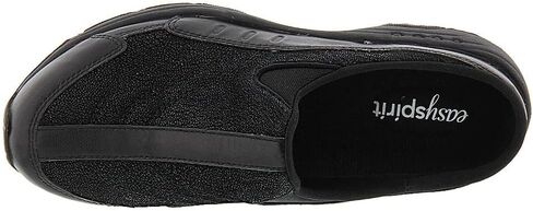 Easy Spirit Women's TRAVELTIME481 Mule, Black-Glitter, 7.5 in Kuwait