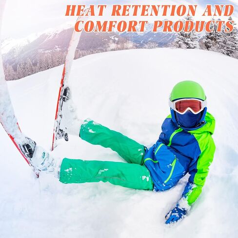 6 Pcs Kids Balaclava Windproof Ski Mask Winter Hats for Kids Thermal Nylon Face Warmer for Cold Weather Boys and Girls in Kuwait