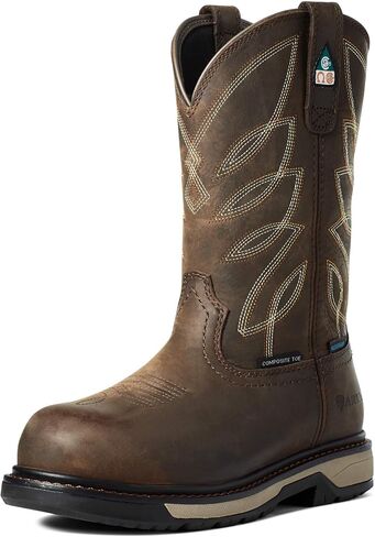 ARIAT Women's Riveter CSA Waterproof Composite Toe Work Boot Western in Saudi Arabia