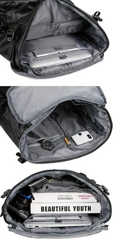 حقيبة ظهر للسفر من Mouteenoo مع حجرة أحذية لرياضة الجيم والمشي لمسافات طويلة وحقيبة ظهر مقاومة للماء للرجال والنساء in Kuwait