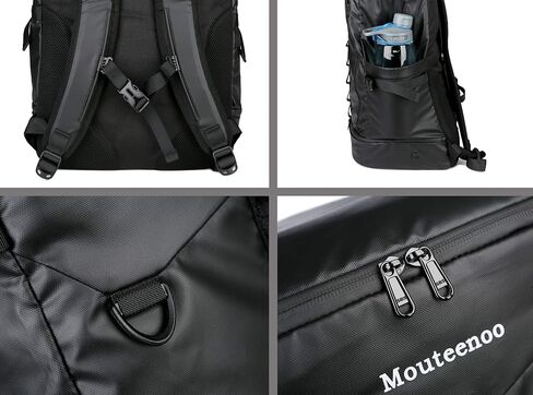 حقيبة ظهر للسفر من Mouteenoo مع حجرة أحذية لرياضة الجيم والمشي لمسافات طويلة وحقيبة ظهر مقاومة للماء للرجال والنساء in Kuwait