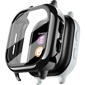 واقي الشاشة الزجاجي المقوى Kuaguozhe متوافق فقط مع Gizmo Watch 3 للأطفال، وردي in Kuwait
