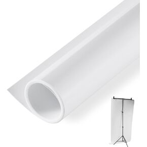 Meking 48X80 بوصة PVC خلفية غير لامعة وناعمة PVC خلفية بيضاء خلفية ورقة للمنتج فيديو التصوير الفوتوغرافي استوديو الصور in Kuwait