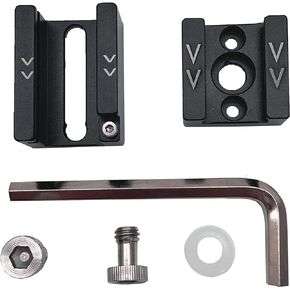 Hityeneed Camera Hot Shoe Mount to 1/4"-20 Tripod Screw Adapter,Flash Shoe Mount for DSLR Camera Rig (2PACK) in Kuwait