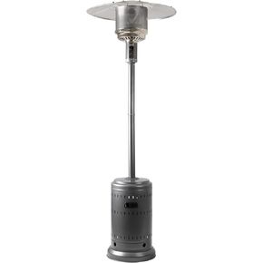 Amazon Basics 46,000 BTU Outdoor Propane Patio Heater with Wheels, Commercial & Residential, Havana Bronze, 32.1 x 32.1 x 91.3 inches (LxWxH) in Kuwait