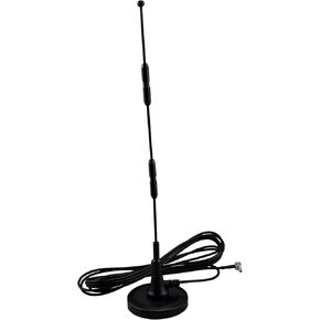 URCIANOW Magnetic Antenna 5dBi 4G LTE Antenna 700-2700MHz External High Gain Antenna TS9 Magnetic Mount Mobile Antenna with 9.8ft RG174 for Mobile Hotspot MiFi Router in Kuwait