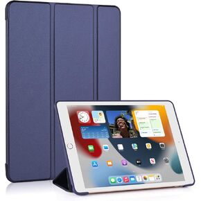 حافظة RUBAN لجهاز iPad 9th/8th/7th Generation 10.2 بوصة حافظة 2021/2020/2019 حافظة حماية بحامل ذكي (وردي فاقع)