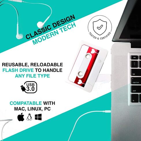 تصميم بالونات ماستآب الأصلي لقرص فلاش كاسيت يو إس بي 8 جيجابايت in Kuwait