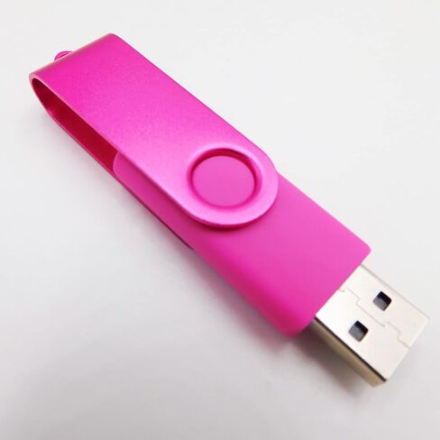 محركات أقراص فلاش USB سعة 32 جيجابايت، محركات أقراص الإبهام، عصا الذاكرة، محرك القلم لهدايا العمل وهدايا الطلاب (وردي) in Kuwait