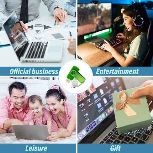 32GB USB Flash Drives Thumb Drives Memory Sticks Pen Drive for Business Gifts & Students' Presents (Pink) in Kuwait