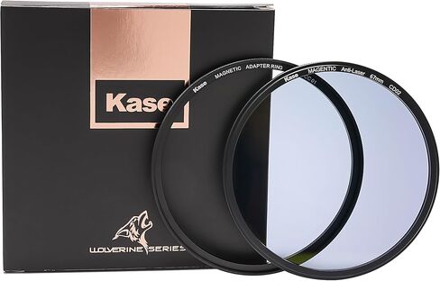 Kase Wolverine 67mm Anti-Laser Protection Filter Magnetic Shockproof Tempered Optical Glass Incl Adapter in Saudi Arabia