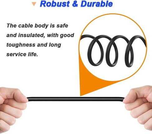 DKARDU VGA to Dual VGA Video Cable, 15 Pin 1080P Full HD VGA Male to Dual VGA Female Monitor Spitter Cable for Computer PC Laptops TV, with VGA Male to Male Adapter (2 Pack, 3FT) in Saudi Arabia