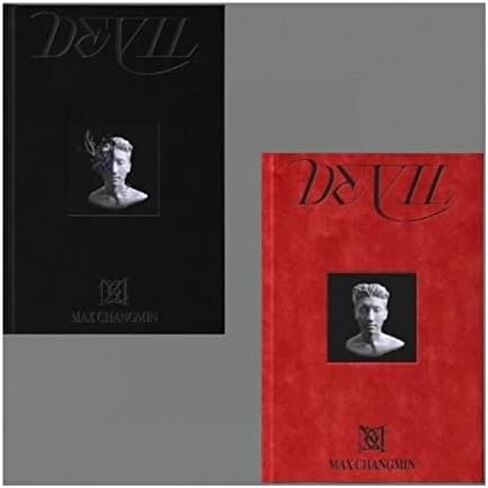 TVXQ! Max Changmin Devil 2nd Mini Album Random Version CD+96p PhotoBook+1p Postcard+1p PhotoCard+Tracking Kpop Sealed in Saudi Arabia