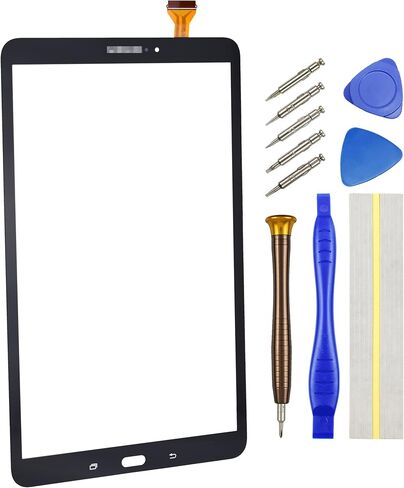 Touch Screen Digitizer Replacement for Samsung Galaxy Tab A 10.1 (2016) SM-T580 SM-T585 10.1" Black in Saudi Arabia