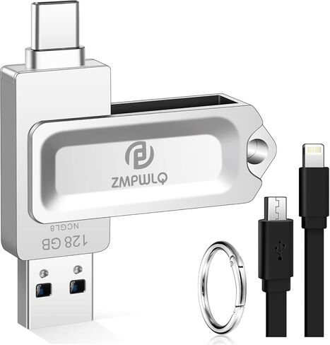 Auto Back Up for All Devices 256GB iPhone iPad Android Phones Mac and Windows Computer Storage Device Stick Picture Transfer Stick for iPhone USB Flash Drive Photos and Videos Back up Memory Stick in Kuwait