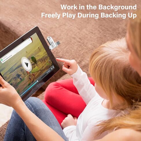 Auto Back Up for All Devices 256GB iPhone iPad Android Phones Mac and Windows Computer Storage Device Stick Picture Transfer Stick for iPhone USB Flash Drive Photos and Videos Back up Memory Stick in Kuwait