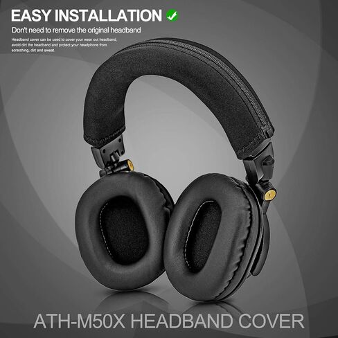 TRANSTEK ATH M50X Headband Cover - Also Compatible with ATH M40X, M40, HS50, HS60, HS70, Cloud 2, Cloud Pro, Cloud Alpha, HD598, HD598Cs, HD598SE, HD598SR Headphones (Green Camo) in Saudi Arabia