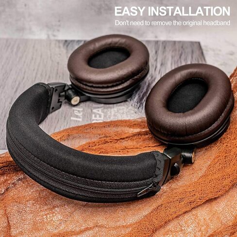 TRANSTEK ATH M50X Headband Cover - Also Compatible with ATH M40X, M40, HS50, HS60, HS70, Cloud 2, Cloud Pro, Cloud Alpha, HD598, HD598Cs, HD598SE, HD598SR Headphones (Green Camo) in Saudi Arabia