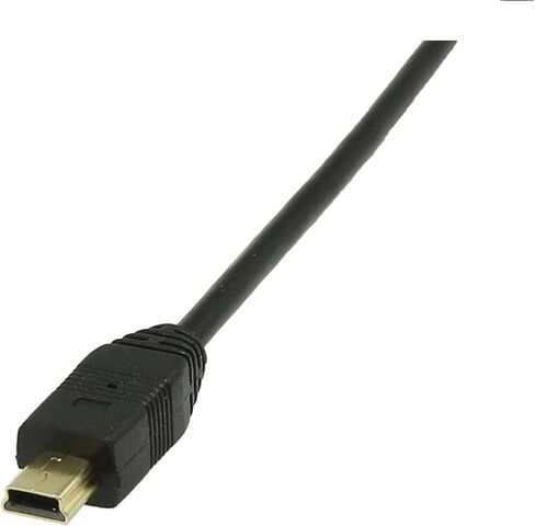 CGTime 10 بوصة مطلية بالذهب USB 2.0 ميني ذكر إلى USB نوع C ذكر زاوية قائمة مزامنة وكابل محول شحن in Saudi Arabia