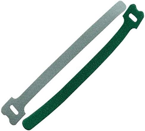 South Main Hardware 888172 8-in Hook and Loop Straps, 10-Pack, Green, Speciality Cable Tie, 10 Piece in Kuwait