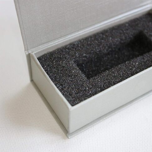 Caterpillar Red 4 x Magnetic USB Presentation Gift Boxes, Silver Grey Color, Flash Drives, Removable Drives, Wedding USB Box, Wedding Presentation Gift Box, Photography, 4, Present Gift in Saudi Arabia
