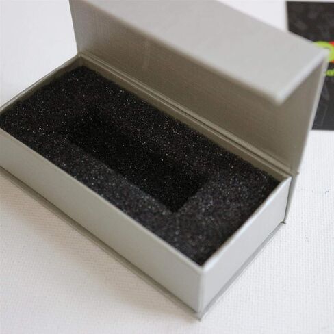 Caterpillar Red 4 x Magnetic USB Presentation Gift Boxes, Silver Grey Color, Flash Drives, Removable Drives, Wedding USB Box, Wedding Presentation Gift Box, Photography, 4, Present Gift in Saudi Arabia