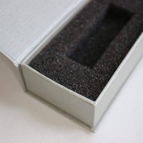Caterpillar Red 4 x Magnetic USB Presentation Gift Boxes, Silver Grey Color, Flash Drives, Removable Drives, Wedding USB Box, Wedding Presentation Gift Box, Photography, 4, Present Gift in Saudi Arabia