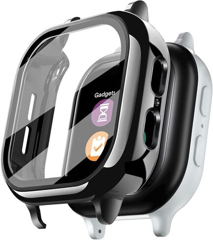 واقي الشاشة الزجاجي المقوى Kuaguozhe متوافق فقط مع Gizmo Watch 3 للأطفال، وردي in Kuwait