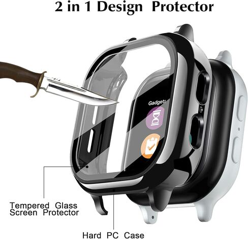 واقي الشاشة الزجاجي المقوى Kuaguozhe متوافق فقط مع Gizmo Watch 3 للأطفال، وردي in Kuwait