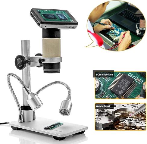 اندوستار مجهر رقمي ADSM201 HDMI مع مستشعر HD 3MP وعدسة صناعية للحام PCB ووحدة المعالجة المركزية SMT واصلاح الجوال in Kuwait
