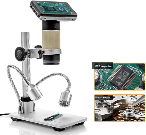 اندوستار مجهر رقمي ADSM201 HDMI مع مستشعر HD 3MP وعدسة صناعية للحام PCB ووحدة المعالجة المركزية SMT واصلاح الجوال in Kuwait