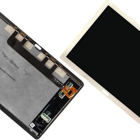 AMIND لهاتف Huawei MediaPad M5 Lite 10 شاشة LCD تعمل باللمس BAH2-L09 BAH2-W09 BAH2-W19 استبدال الشاشة محول رقمي كامل التجميع مع أدوات إصلاح مجانية (أبيض) in Kuwait
