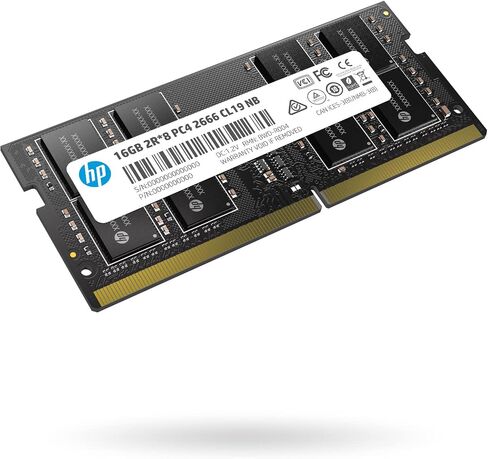 HP ذاكرة لاب توب اس 1 سينغل رام 16 جيجابايت DDR4 2666 ميجاهرتز CL19 - 7EH99AA#ABC in Saudi Arabia