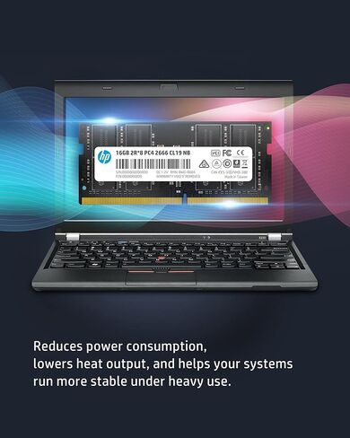HP ذاكرة لاب توب اس 1 سينغل رام 16 جيجابايت DDR4 2666 ميجاهرتز CL19 - 7EH99AA#ABC in Saudi Arabia