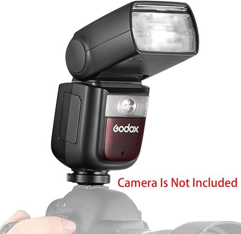 GODOX V860III-C Flash Speedlite for Canon Cameras, 7.2V/3000mAh Li-ion Battery, 2.4G Wireless HSS 1/8000s, 1.5s Recycle Time, 10 Levels LED Modeling Light (Upgraded V860II-C) in Saudi Arabia